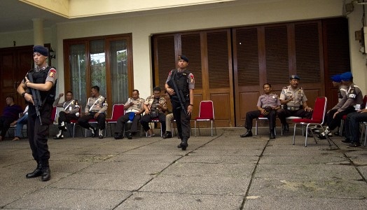 Aparat Polisi Jaga Ketat Kediaman Komjen Budi Gunawan