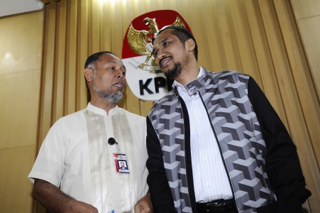 Ketika Bambang Widjojanto Kabur dari Serbuan Wartawan