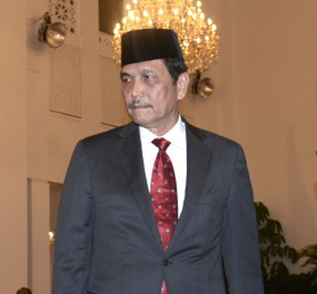Ke Istana Negara, Setnov Bertemu Luhut Panjaitan