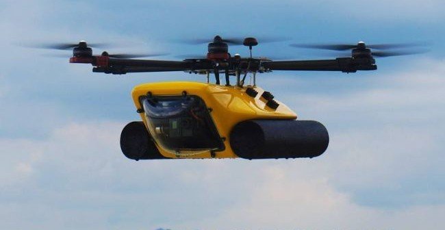 Hexh2o: Drone yang Dapat Terbang dan Tenggelam