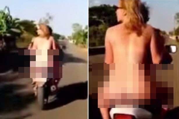 Tiga Turis Dideportasi Karena Bugil di Jalan