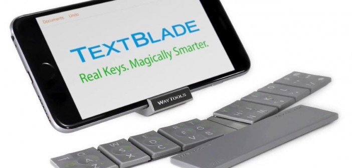 Textblade: Keyboard QWERTY Terefisien