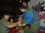 Kontingen Mabes TNI AD Juara Umum Kejurnas Karate Panglima TNI ke III