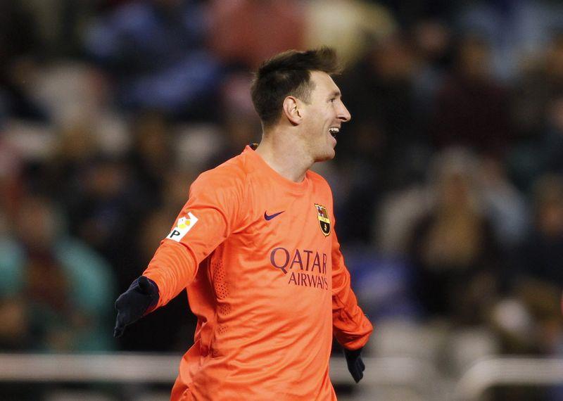 Messi Cetak Hattrick ke-30 Kontra Deportivo