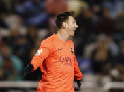 Messi Cetak Hattrick ke-30 Kontra Deportivo