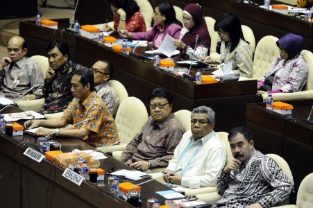 Anggota Komisi III DPR RI yang Bolos di Rapat Pengangkatan Badrodin Haiti