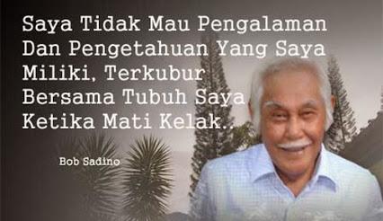 Bob Sadino Meninggal akibat Infeksi Saluran Pernapasan