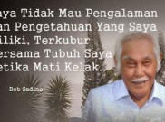 Bob Sadino Meninggal akibat Infeksi Saluran Pernapasan