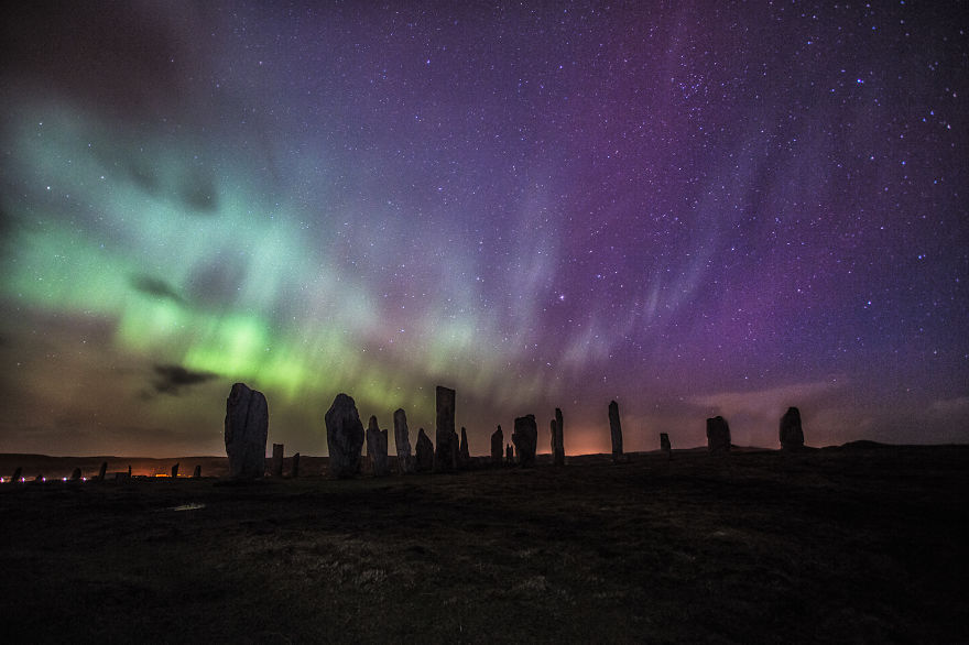 Sejuta Warna Aurora di Langit Skotlandia