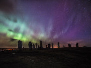 Sejuta Warna Aurora di Langit Skotlandia