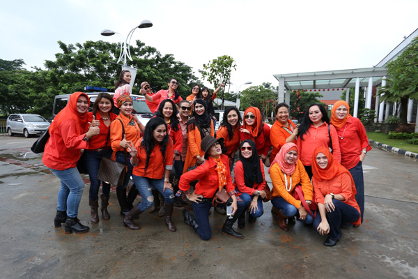 Para Bidadari Lakukan Olahraga Ekstrem Off Road di BSD