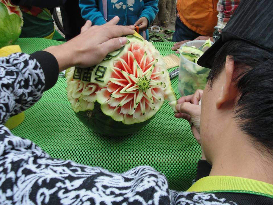 Ukiran Buah Unik Asal Tiongkok