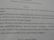 Anggota DPR Dilarang Ngartis Jadi Polemik