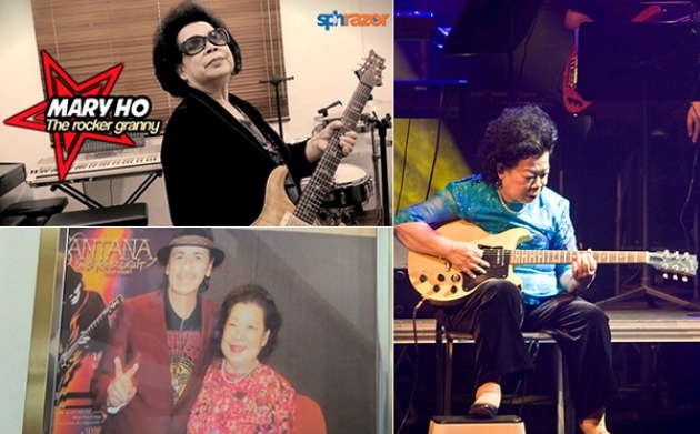 Suka Rock n Roll, Nenek ini Nekat Main Gitar