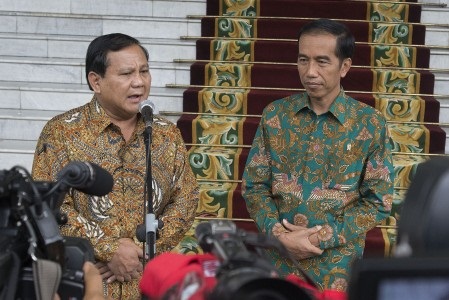 Bertemu di Bogor, Prabowo Tegaskan Dukung Jokowi