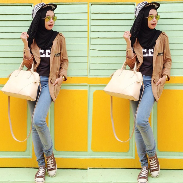 Mengintip Gaya Hijab Unik Si Imut Joyagh