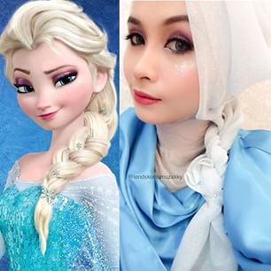Ellend  Muzakky, Si Hijaber Disney