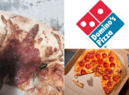Ada Kecoak di Pizza Domino's Pizza!