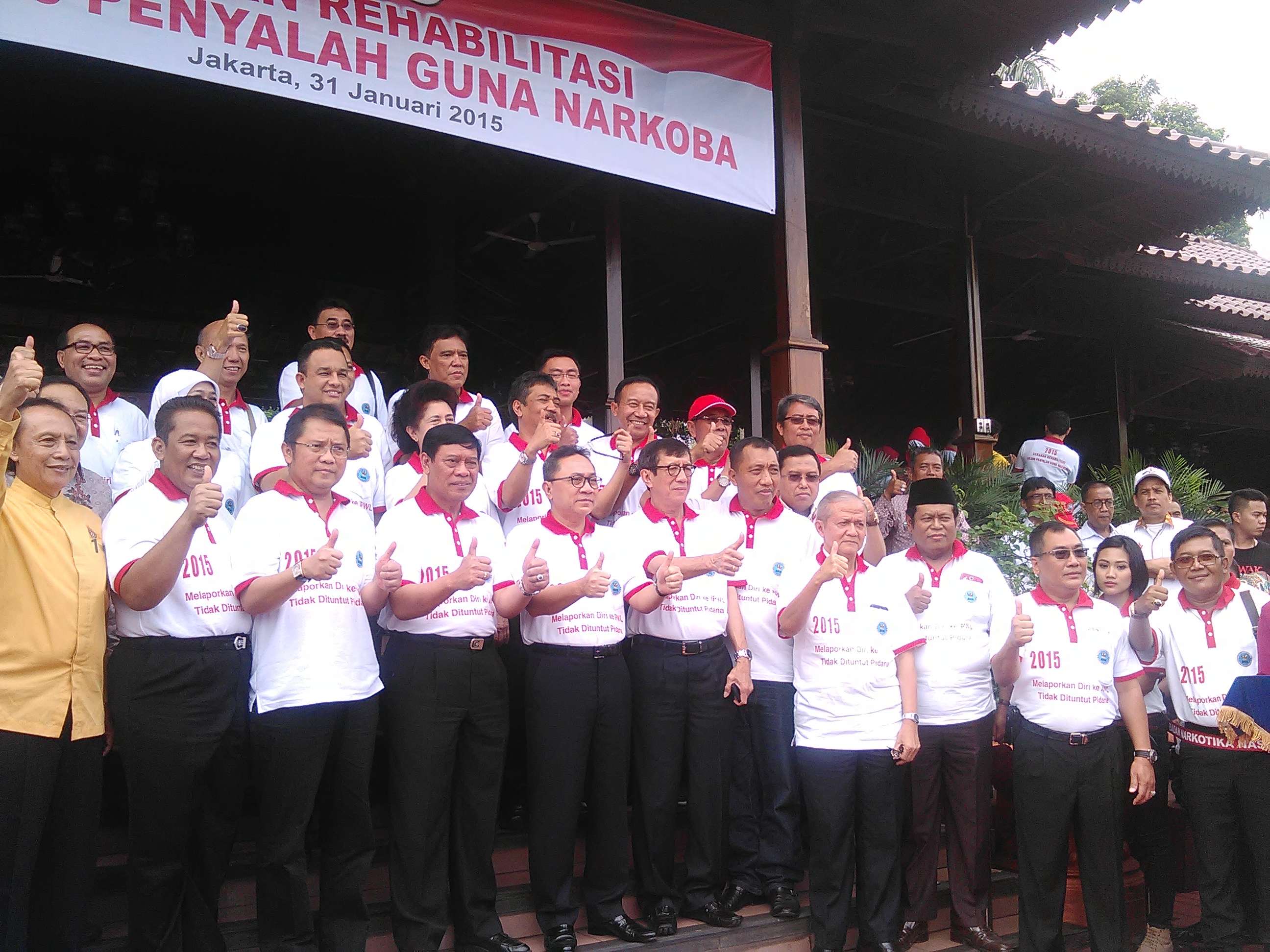 Gerakan Rehabilitasi Seratus Ribu Penyalahgunaan Narkoba Sukses Digelar
