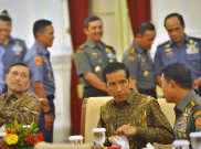 Presiden Jokowi Undang Makan Siang Panglima TNI di Istana Negara