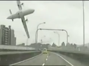 Video Jatuhnya Pesawat Taiwan TransAsia Beredar di Internet