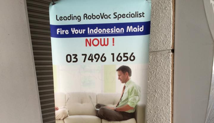 Beredar Iklan 'Fire Your Indonesia Maid Now', RI Protes Keras Malaysia