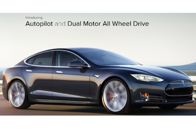 Tingkatkan Akselerasi Tesla Model S Hanya dengan Software Update