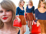 Gunakan Rok Mini, Taylor Swift Tetap Jaga Kesopanannya