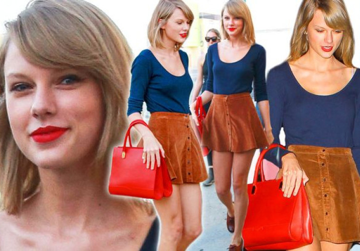 Gunakan Rok Mini, Taylor Swift Tetap Jaga Kesopanannya