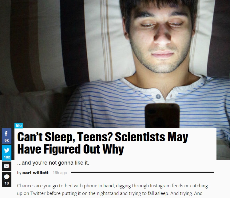 Sulit Tidur Nyenyak? Jangan Tulis Status “Insomnia” di Media Sosial!
