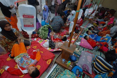 Puluhan Siswa SDN di Tasikmalaya Keracunan Massal