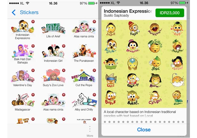 Cara Beli Stiker BBM dengan Pulsa