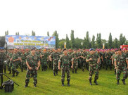 Panglima TNI Joget Bersama 1.500 Prajurit
