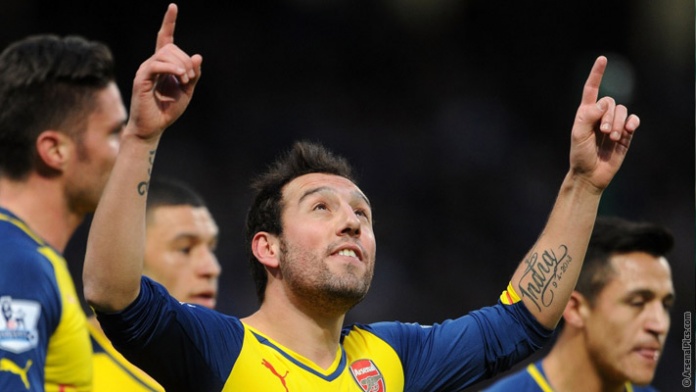 Santi Cazorla Dinobatkan Sebagai Pemain Terbaik PFA