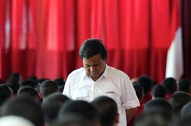 Prabowo : Gerindra, Gerakan Wong Cilik Iso Gumuyu