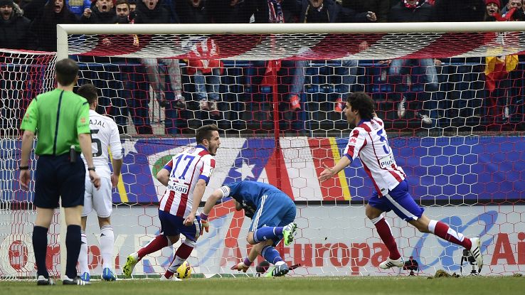 Atletico Madrid Gilas Habis Real Madrid