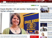 Kayla Mueller: Aku Temukan Tuhan di Mata Pengungsi Suriah