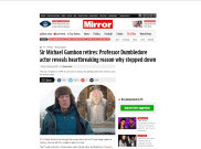 Mulai Pikun, Pemeran Profesor Dumbledore Keluar dari Dunia Perfilman