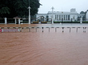 Ironi Pidato Jokowi 16 Agutus, Lari dari Banjir & Gempa Disambut Asap