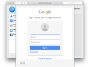 OS X 10.10.3 Memudahkan Login dengan Gmail