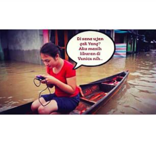 Meme Lucu Banjir Ramaikan Media Sosial
