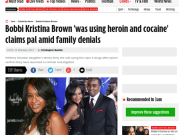Sahabat: Bobbi Kristina Pengguna Narkoba