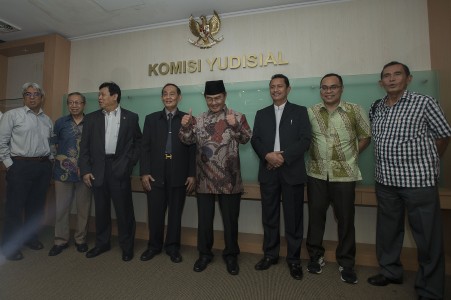 Datangi PN Jaksel, Abbas Said Bantah Awasi Hakim Sarpin Rizaldi