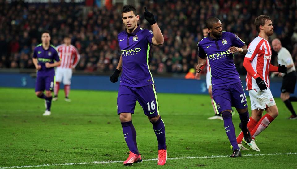 Manchester City Gilas Stoke di Britannia Stadium