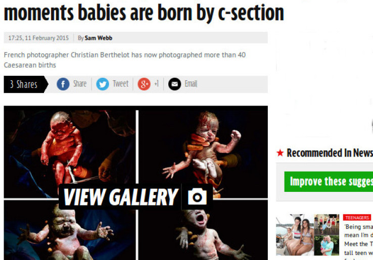 Seorang Fotografer Abadikan 40 Foto Bayi Baru Lahir