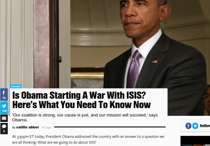 Obama akan Perangi ISIS?