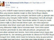 Penyerangan Komplek Az-Zikra, 10 Ormas Keagamaan Buat Pernyataan Sikap