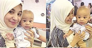Potret Kemesraan Shireen Sungkar dengan Anaknya