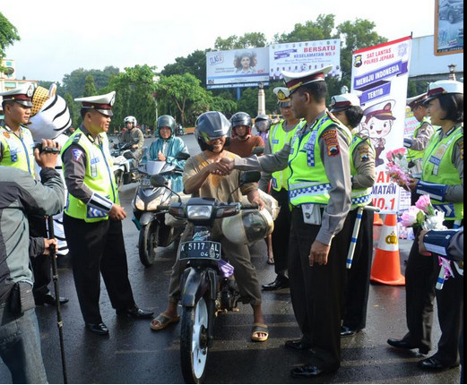 Polres Jepara Rayakan Valentine
