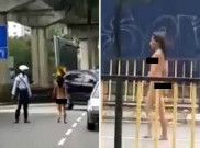 Wanita Telanjang Berkeliaran Gegerkan Media Sosial